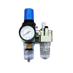 Raja Rubbers 6.35 mm (1/4 inch) Filter Regulator Lubricator Unit without Guard AFRL306-picture-10