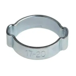 RS PRO Steel O Clip 8.5 mm Band Width 17-20 mm Internal Diameter, 436437 (Bag of 15 Pcs)-22