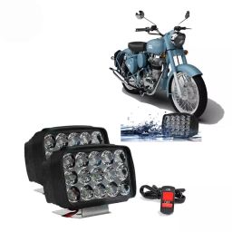 Cartronics 15  LED Fog Light With On/Off Switch for Squadron Blue(Set of 2 Pcs)-13