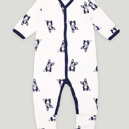 Kidbea Infants Printed Organic Cotton Rompers-image-5