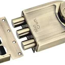 Met Craft 30-90 mm Alloy Steel Chrome Plated Finish 4 Keys Door Lock-15