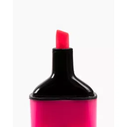 Camlin Highlighter Chisel Tip Pink for Thin and Thick Strokes image 3