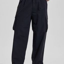 Snitch Men Loose Fit Cargos Trousers-picture-28