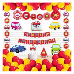 Untumble Car Birthday Paper Fan Kit - Multicolor-image-6