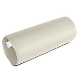 MY ARMOR Memory Foam Orthopedic Medium Size Bolster Pillow with Velvet Cover - Cream-18