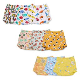 SuperBottoms  Set of 9 Super Dry Feel Padded Underwear - Multicolored Upgraded Version Size: 2 (2 - 3y)-22