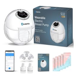 BRONTIX S32 Electric Breast feeding pump | breast pump for feeding mothers | Milk pump for breastfeeding | feeding pump breastfeeding | electric pump for breastfeeding | new mom essential products-image-4