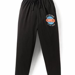Taeko Single Jersey Knit Full Length Lounge Pant With Skating Print - Black-picture-15