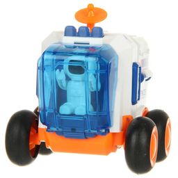 SVE Friction Powered Space Exploration Rover Car Toy, Space Inertia Car Toy for Kids  Orange image 4