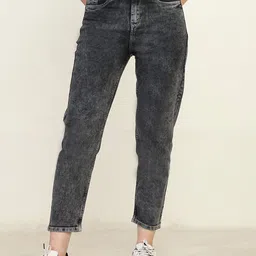 zayla Women Slim Fit High-Rise Heavy Fade Jeans-picture-25