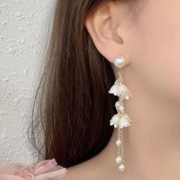 Amrav Women White Earrings-image-43