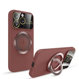 QRIOH Solid iPhone 15 Pro Back Case with Magsafe-image-26