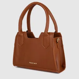 Fastrack Brown PU Structured Sling Bag image 2