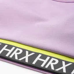 HRX by Hrithik Roshan Lightly Padded Full Coverage Running Bra HRX_SS24_W_BA_KR021_C image 2