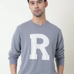 RARE RABBIT Men Avitt Slim Fit Printed Sweatshirt-picture-31