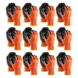 Robustt PE, Glass fibre and Spandex Cut Resistant Gloves Multi Color, 21 cm Size, RB-ANTI-CUT-GLOVES-12 (Pack of 12 Pair)-image-56