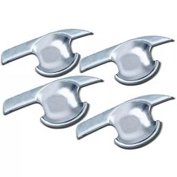 Auto Pearl Door Handle Latch Cover with Bowl Chrome Finish Compatible For Maruti Suzuki Swift Type 2 (Without Sensor Model) image 3