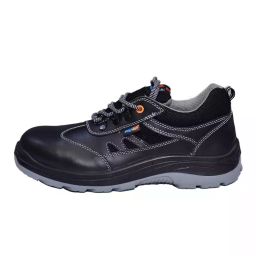 HIGHLITE Steel Toe Safety Shoes Double Density PU Sole Black UK 11, HL-PANTHAR DD-image-27