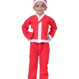 itsmycostume Kids Christmas Santa Top with Trousers-picture-13