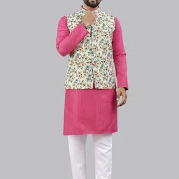 WELL TEX Men Regular Kurta with Pyjamas-image-70