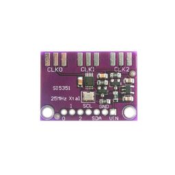 Si5351A Clock Generator Module Si5351A I2C 8 Khz-160 Mhz Clock Generator Breakout Board Module - RS2885/RS4547Si5351A Clock Generator Module Si5351A I2C 8 Khz-160 Mhz Clock Generator Breakout Board Module - RS2885/RS4547 image 3
