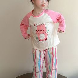 LULU & SKY Girls Graphic Printed Night suit-picture-18