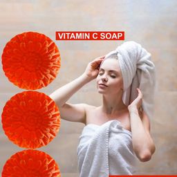 GROOVY Pack Of 3 Vitamin C Soaps - 100 g Each image 2