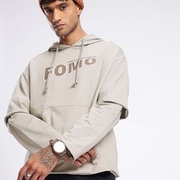 glitchez Streetwear Seoulmate Printed Cotton Terry Relaxed Fit Hooded Pullover Sweatshirt-image-28