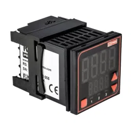 RS PRO PID Temperature Controller Panel Mount 110-240 V AC 48x48 mm, 1241072-6