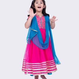 Twisha Floral Fit & Flare Dress-image-93