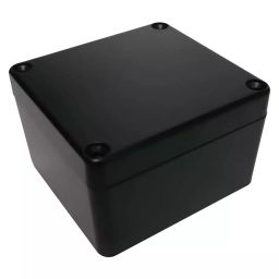 MULTICOMP PRO Metal Enclosures ENCLOSURE, IP65, ALUMINIUM ALLOY, BLACK, MC001129-35