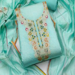 SHIJILA Unstitched Dress Material-image-71