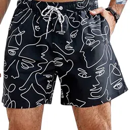 Hotfits Men Pack of 2 Printed Shorts-image-83