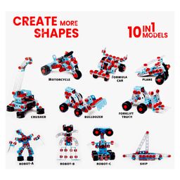 Fiddlerz Junior Blocks with Simulation Drill Having - 286 Pieces image 2