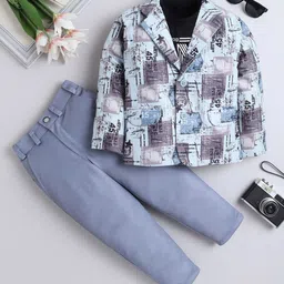 BAESD Boys Printed 3-Piece Suits-image-28