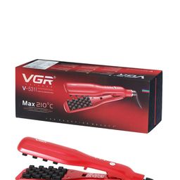 VGR V-531 Professional Hair Volumizing Iron Straighteners - Red-46