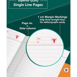 target publication pvt ltd Target Publications Single Line Small Notebooks Pack of 16 -  76 Pages image 5
