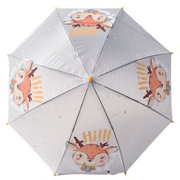 CHAATEWALA Reindeer Designed Translucent Umbrella - Multi Colour image 5
