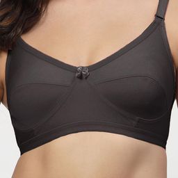 LILY Solid Full Coverage Non Padded Non-Wired Regular Everyday Bra image 3