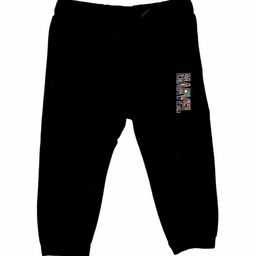 Marvel by Wear Your Mind Unisex Black Solid Stright-Fit Joggers-picture-24