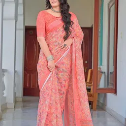 Moda Rapido Geometric Printed Saree-image-76
