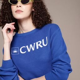 Roadster Typography Crop Pullover-image-110