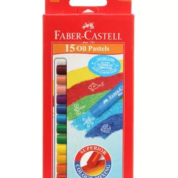 Faber-Castell Oil Pastel Sticks Pack Of 15-45