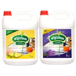 WHITEBUST 5 L Each Lavender & Citrus Fragrance Floor Cleaner Liquid (Pack of 2)-image-34