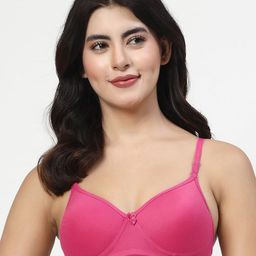 LILY Pack Of 2 Non-Wired Lightly Padded Full Coverage Bra image 5