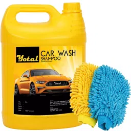 Yotal Car Shampoo 5Litre with 2 Piece Microfiber Cleaning Gloves-picture-47