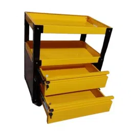 Rimsha 65 cm Metal Industrial Tool Storage Cabinet Yellow 200 Kg Load Capacity, RIM-05-image-97