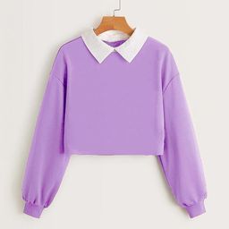 ZOFIS Girls Purple Tshirts-image-8