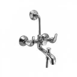 PLUMBER 3-in-1 with Provision Wall Mixer for Both Hand & Overhead Shower, KNA-5111-31