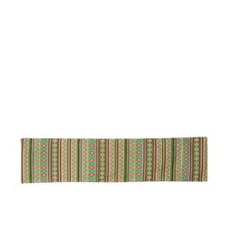Alina decor Green & Pink Geometric Digital Printed Table Runner image 3